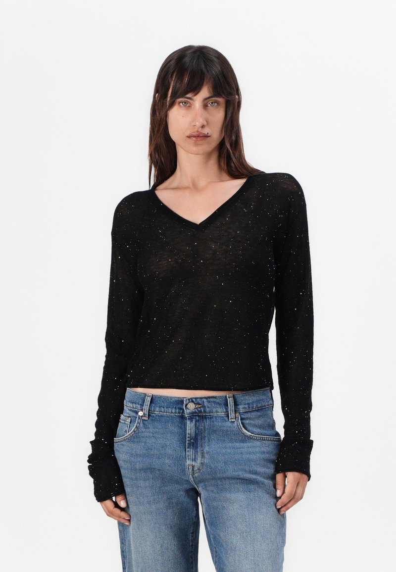 Pinko SALOMONE - Pulover - nero limousine