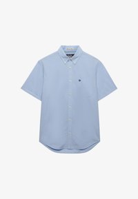 Non sélectionné, blue micro houndstooth