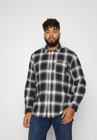 Only & Sons ONSLUCA LIFE TWILL CHECK - Camisa - dark navy