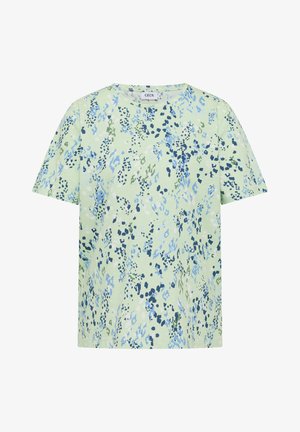 Cecil, T-SHIRT MIT RUNDHALS UND PRINT - T-Shirt print - raw matcha lime