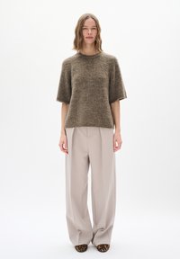 InWear HARRIET - Pamata T-krekls - sandy grey melange