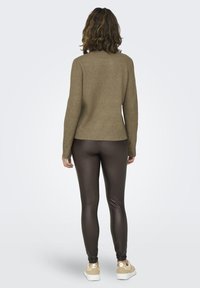 JDY JDYLAYLA ONECK - Πουλόβερ - malt ball melange