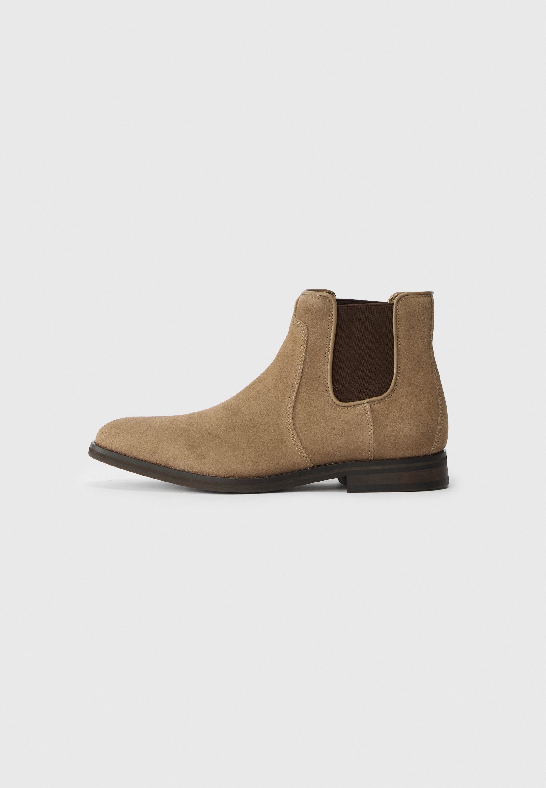 Aldo Tan Chelsea Boots with Elastic Panels and Suede Material Bone suede ALDO Chelsea boots Use for dressy... | Depop main image 2