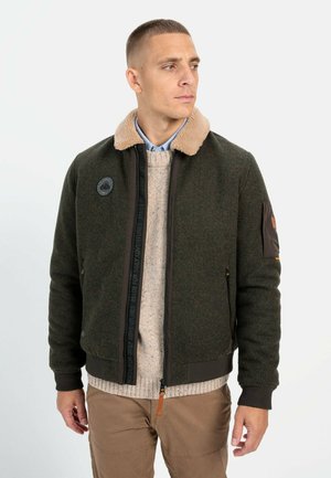 Bomber Jacket - sepia brown