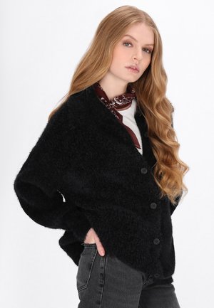 Strickjacke - black