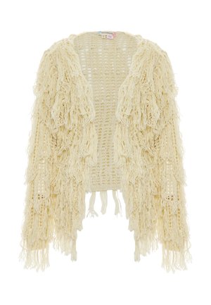 CO-BRANDED WITH EBEEZA - Cardigan - wollweiss