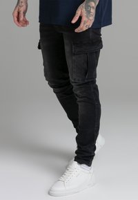 SIKSILK Cargobroek - black