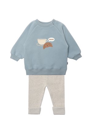 3 PIECE SET CROISSANT BONJOUR - Leggings - Trousers - mehrfarbig