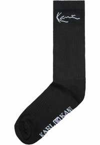 Karl Kani SIGNATURE PACK - Zoknik - dark olive off white black