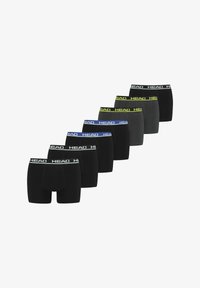 Unausgewählt, schwarz grau blau gelb