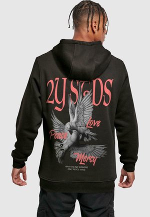 PEACE LOVE MERCY  - Sweatshirt - black