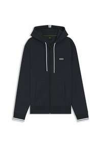 Zip-up sweatshirt - dark blue three