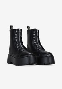 Bosanova Botines con cordones - black