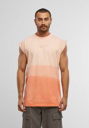 SIGNATURE SLEEVELESS  - Marškinėliai su spaudiniu - orange