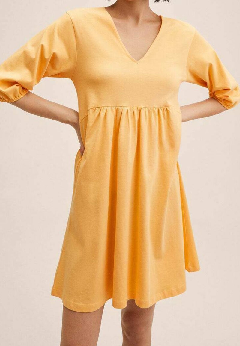 Mango Vestido informal - orange