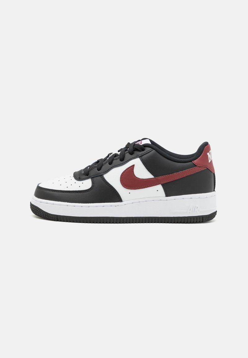 Nike Sportswear AIR FORCE 1 UNISEX - Zapatillas - black/dark team red/summit white/white