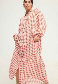 Studio Untold DIAMOND PRINT LONG SLEEVE  - Maxikjoler - orange