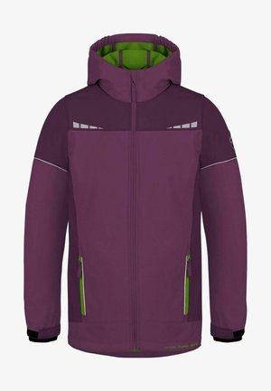 normani Outdoor Sports GALWAY FULL ZIP - Softshelljacke - lila violett grün