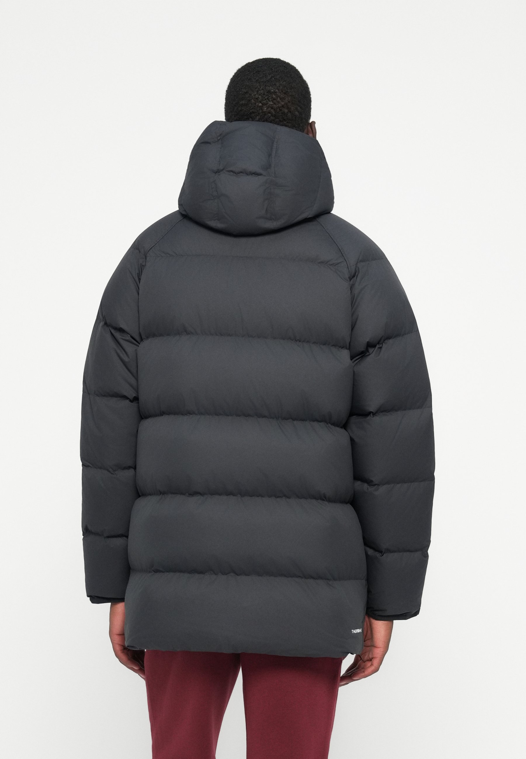 ジャケット・アウター 00s old nike hooded down parka tech Nike Sportswear CLUB - Parka - black/white/black - Zalando.co.uk