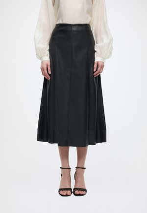 7744RDFALEDRA SKIRT, LONG - Jupe trapèze - 20 black