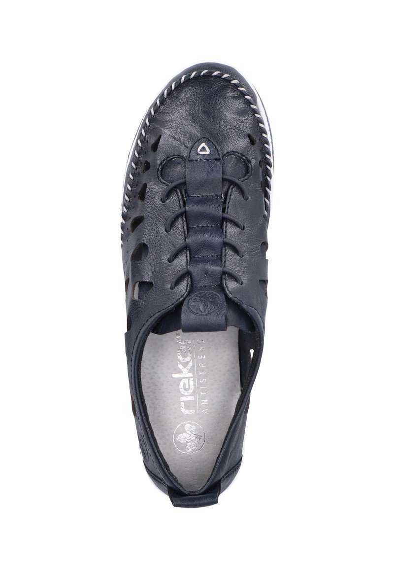 Rieker L7561 Blu - Scarpe Richelieu Donna 93,00