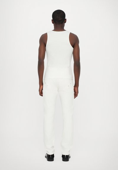 Ludovic de Saint Sernin CRYSTAL LOGO TANK UNISEX - Top - white