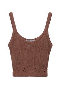 PULL&BEAR Top - brown