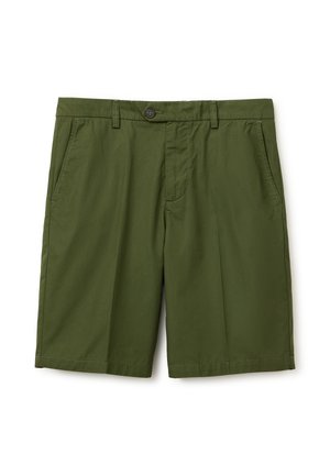 United Colors of Benetton, LIGHTWEIGHT  CHINO BERMUDA SHORTS.. - Shorts - green