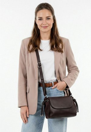Gabor, LETITIA UMHÄNGETASCHE S 22 CM - Cross body bag - dark brown