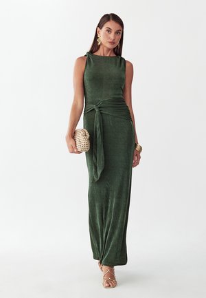 BWLDR, MAXI DRESS - Maxi šaty - dark olive