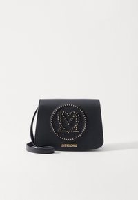 Love Moschino QUILTED - Schoudertas - black/zwart Love Moschino QUILTED - Schoudertas - black/zwart