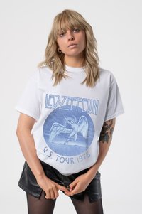 Paradiso Clothing LED ZEPPELIN TOUR 1975 - Print T-shirt - white