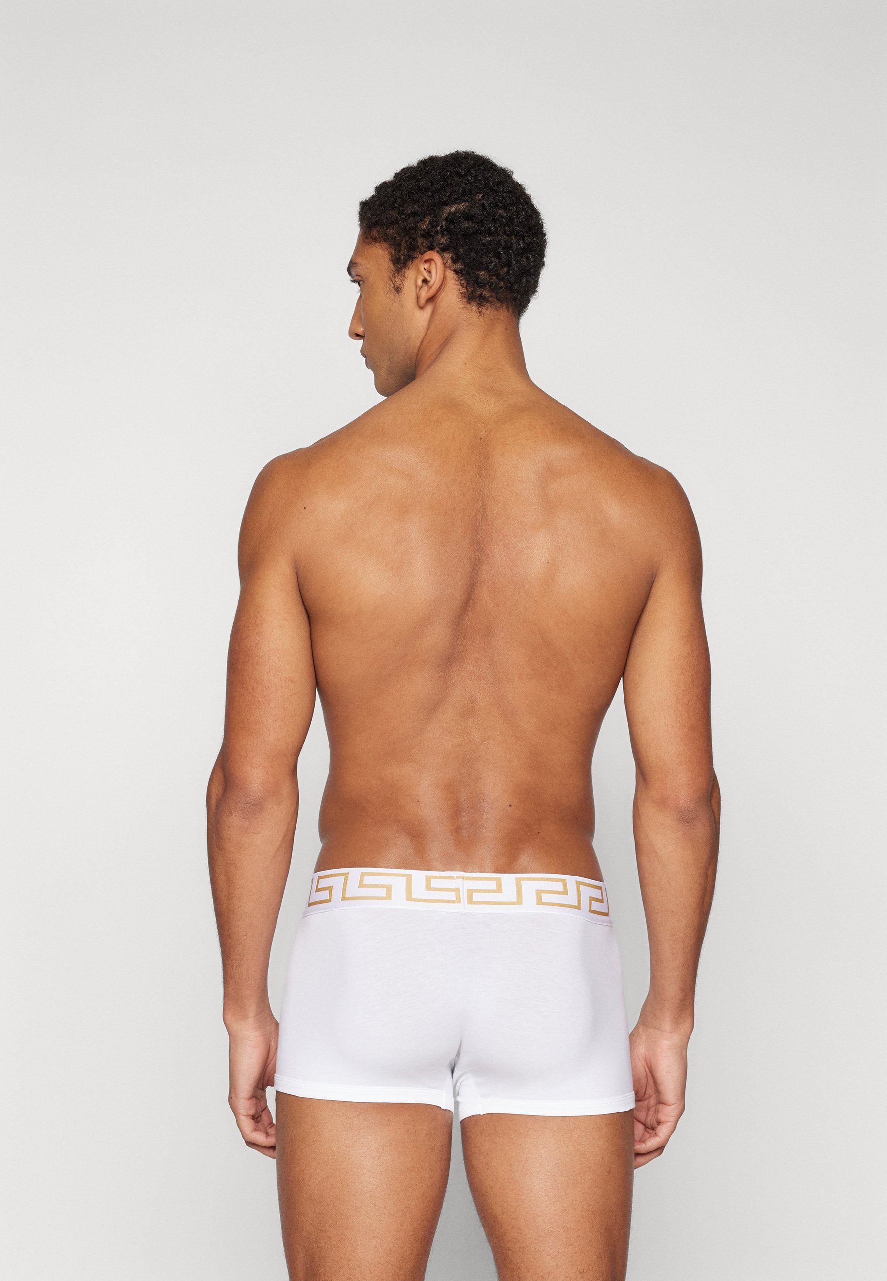 Versace UNDERPANTS TRUNK TOPEKA 3 PACK - Trunks - white greek gold