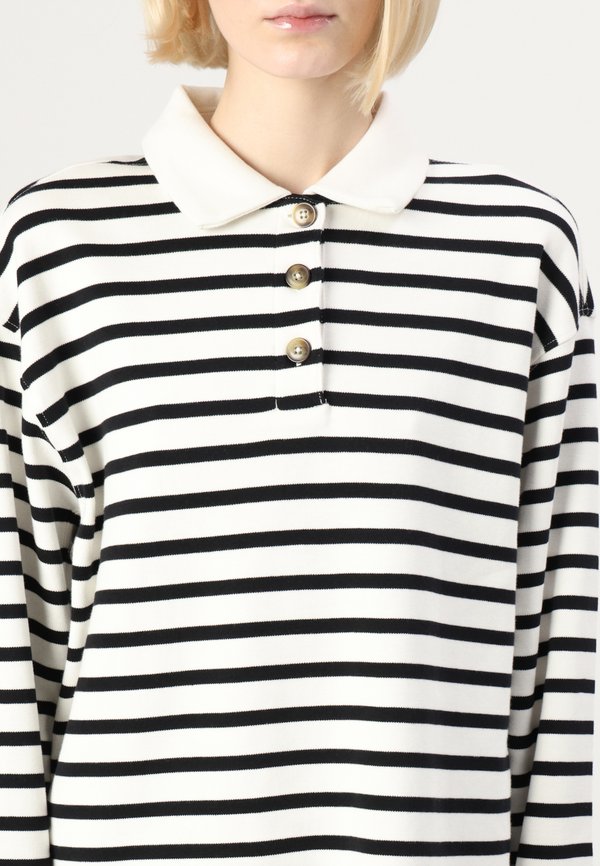 SLFWADA STRIPE COLLAR - Polo shirt4
