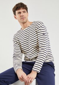 Armor lux LOCTUDY MARINIÈRE - Langærmet T-shirt - nature/navire