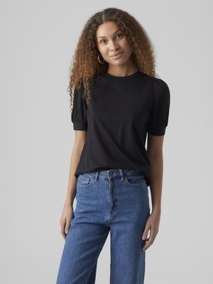 VMKERRY 2/4 O-NECK NOOS - T-shirt basic - black