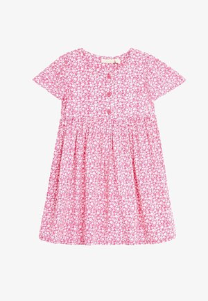 JoJo Maman Bébé DITSY FLORAL REGULAR FIT - Hverdagskjole - fuschia pink