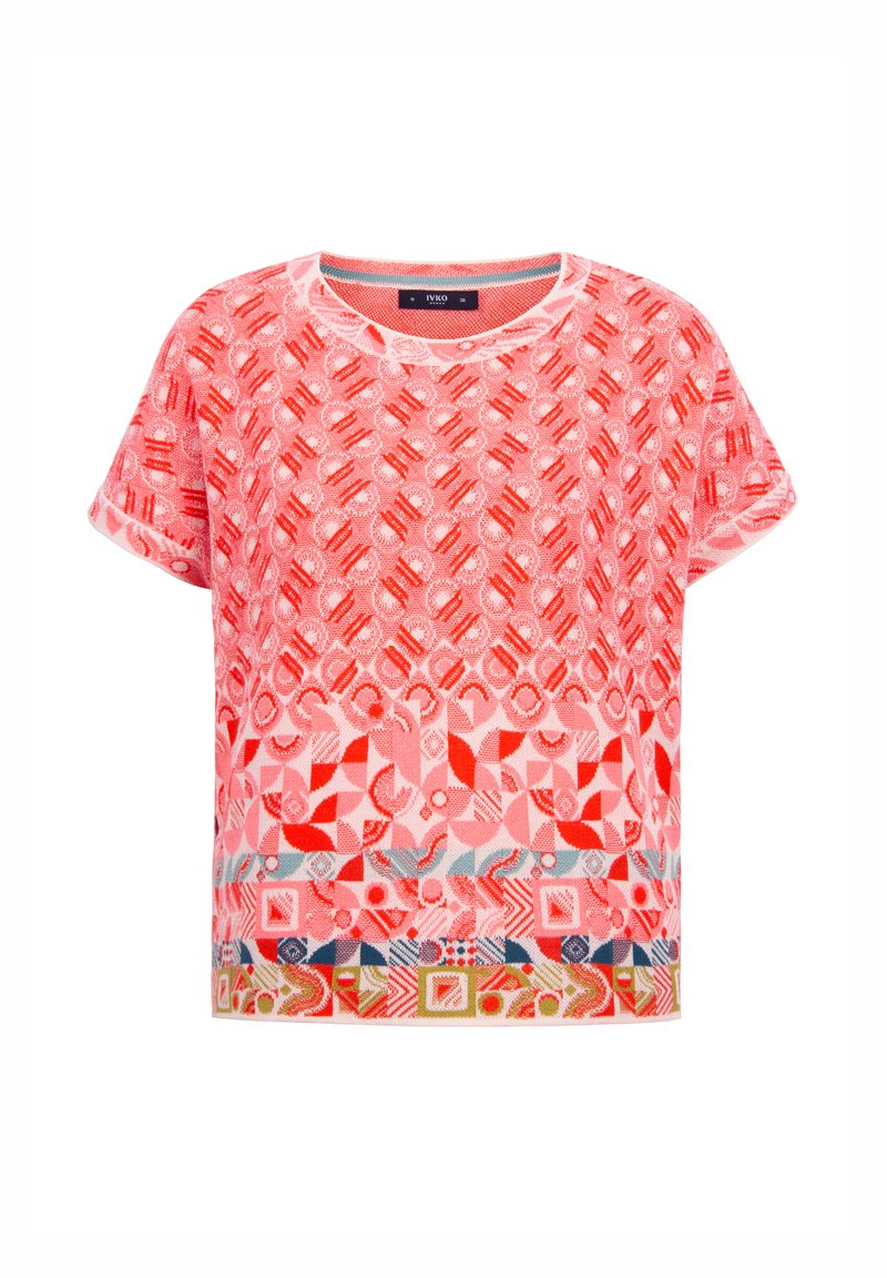 Ivko T-shirt print meerkleurig