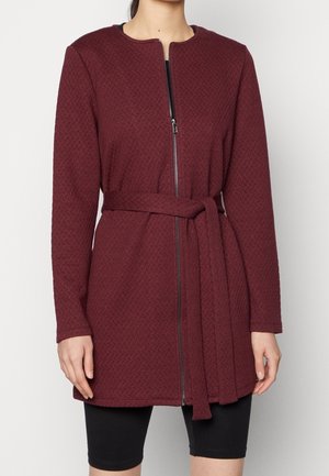 Kurzmantel - bordeaux