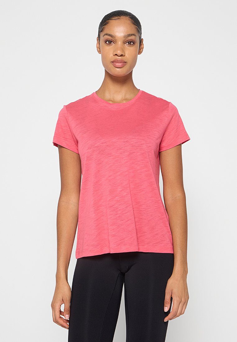 CASALL Sport T-shirt donkerroze