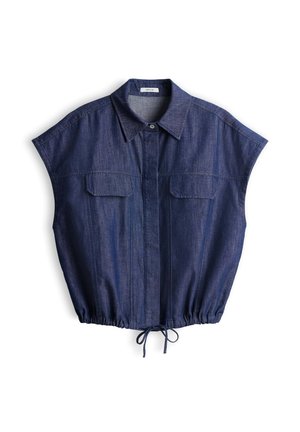 OPUS, RELAXED CHAMBRAY FIT - Chemisier - mid oxford blue