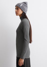 Marc O'Polo DENIM TURTLENECK - Langarmshirt - dark shadow melange