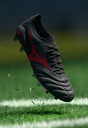 MORELIA NEO IV Β ELITE UNISEX - Μπότες ποδοσφαίρου για σταθερό έδαφος - black/morelia 40th red