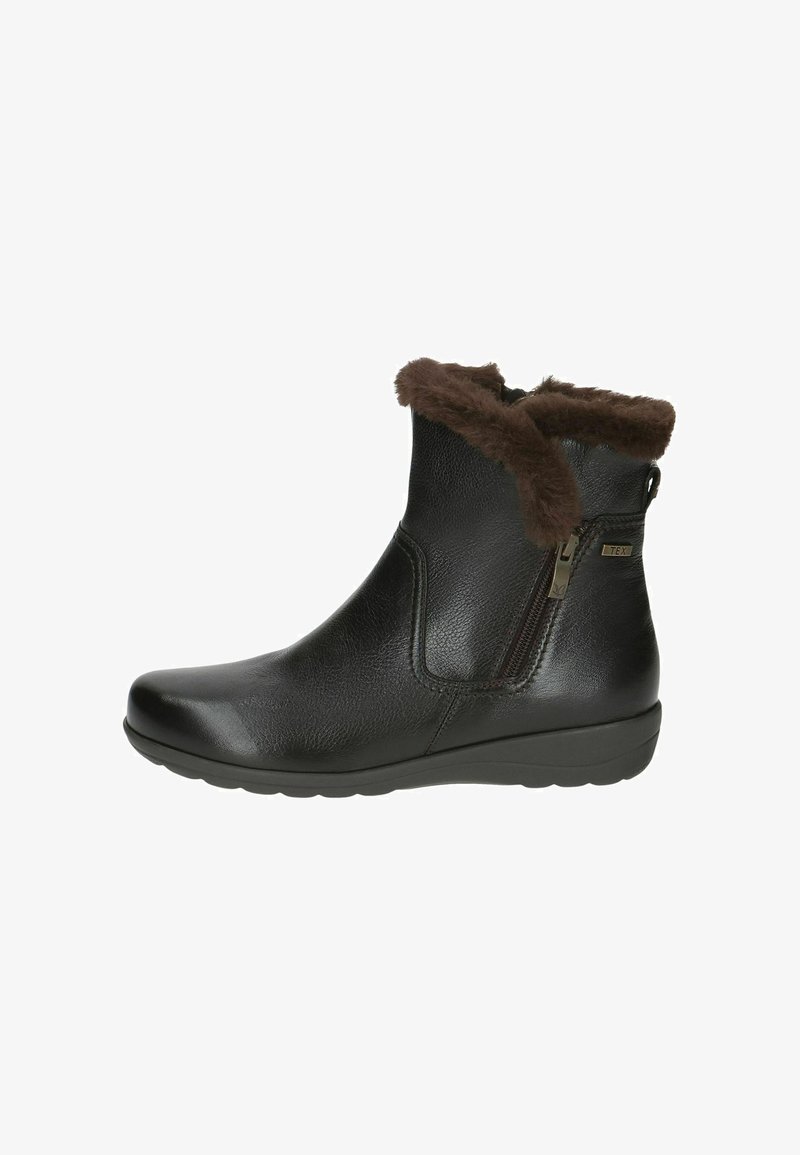 Caprice Stivali da neve - dk brown nappa