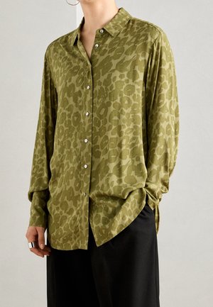 Hemdbluse - khaki