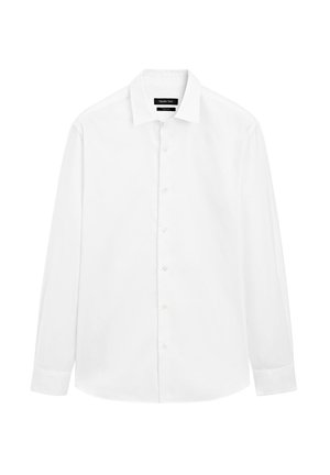 STRAIGHT CUT STRUCTURED - Camicia - white