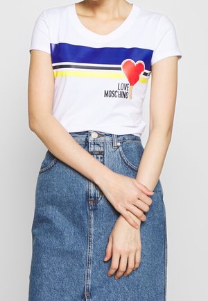 Camiseta estampada - white