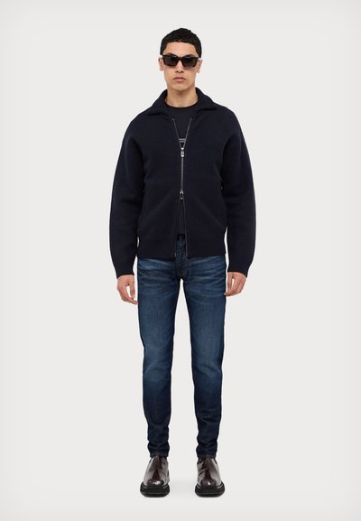 Emporio Armani CARDIGAN - Kardigán - blu navy