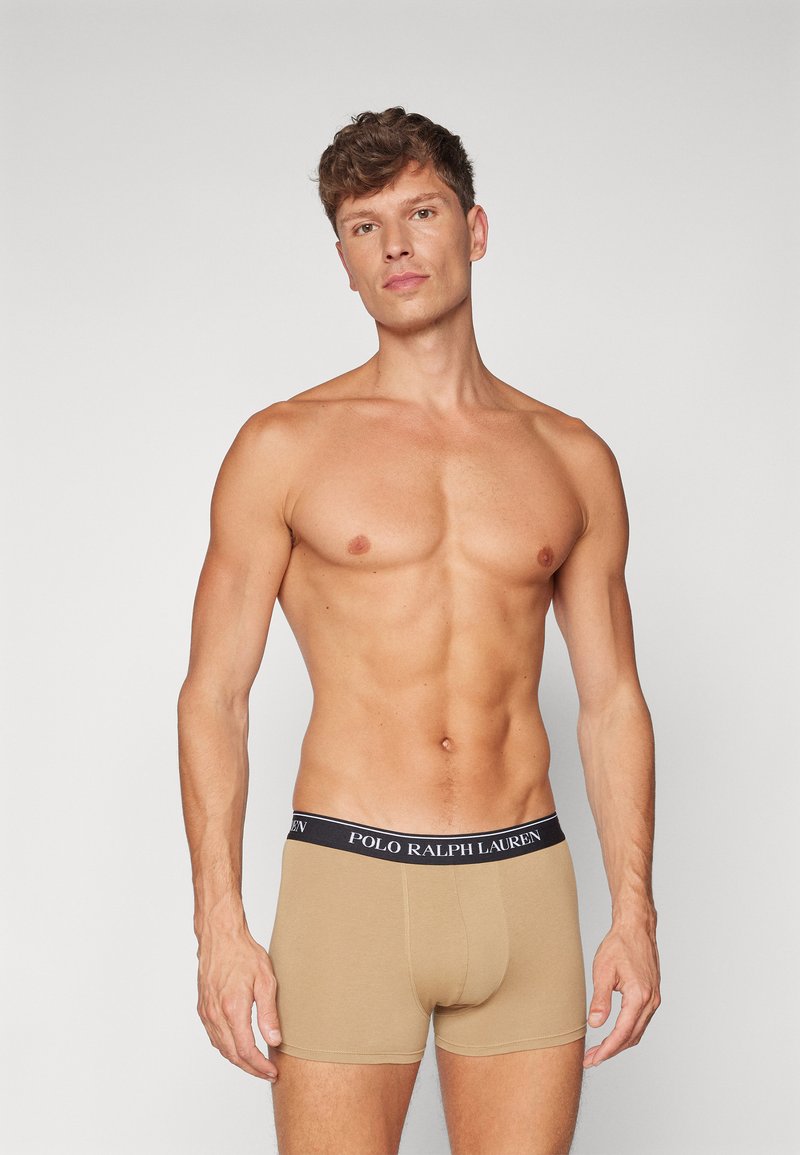 Polo Ralph Lauren TRUNK 5 PACK - Boxer alsónadrág - black/trail/khaki