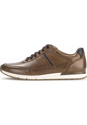 Sneakers laag - cognac